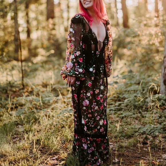 For Love and Lemons Luna Maxi Dress - Picture 5 of 5